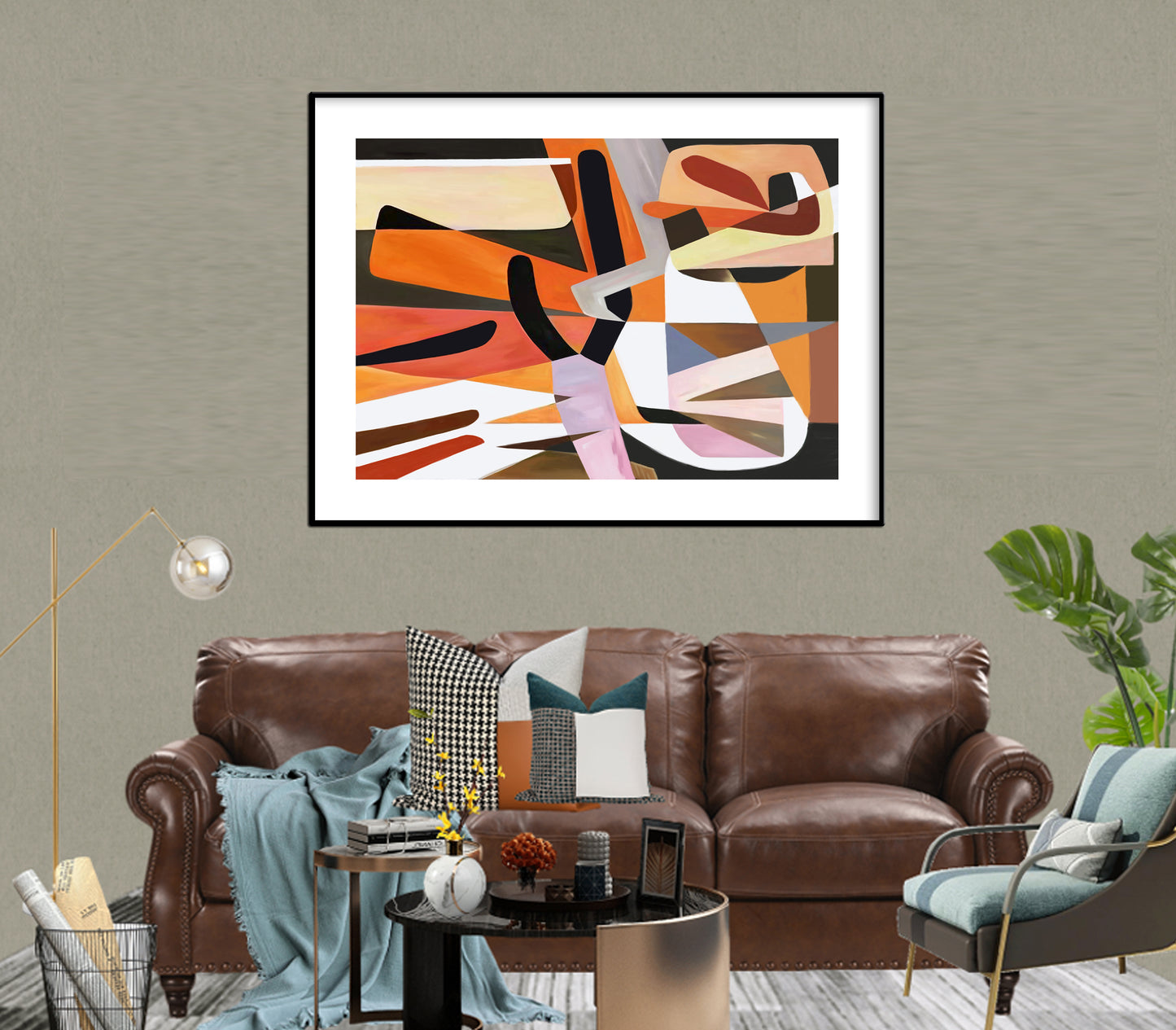 abstract decorative painting